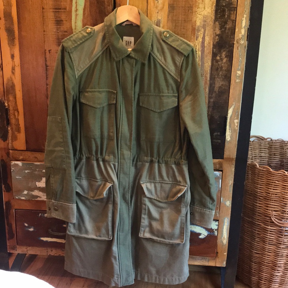 GAP Long Utility Jacket XS